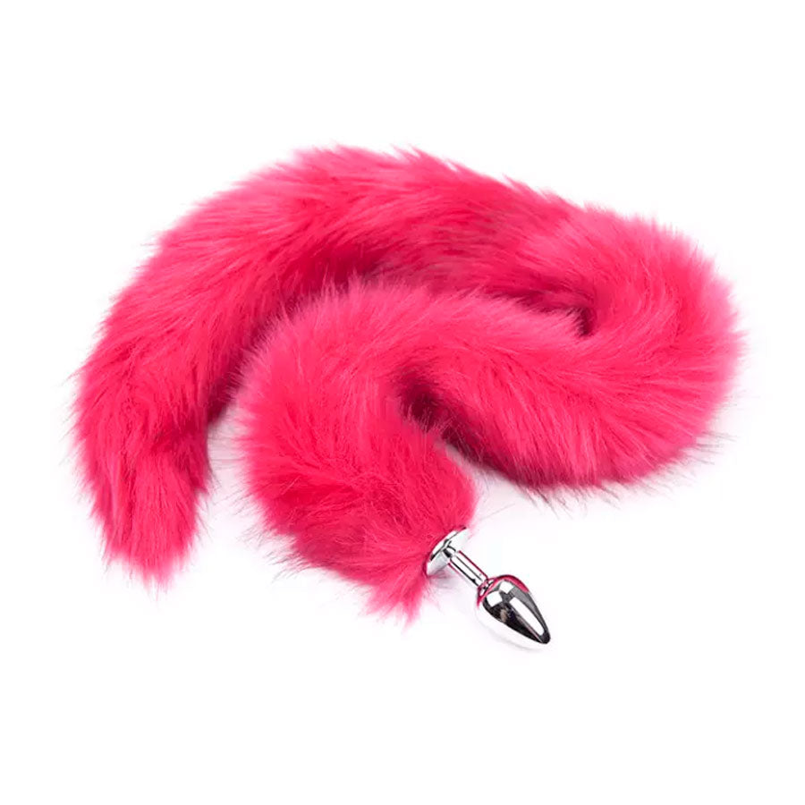 Plug Anal Fox Long Fucsia