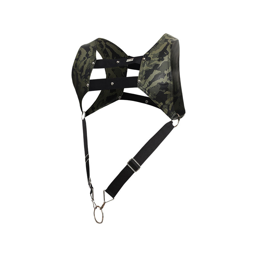Dngeon Croptop Cockring Harness By Mob
