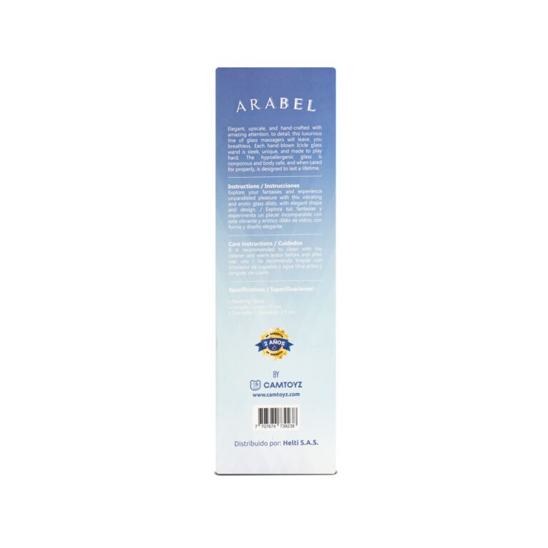 Dildo de Vidrio Arabel 17 cm