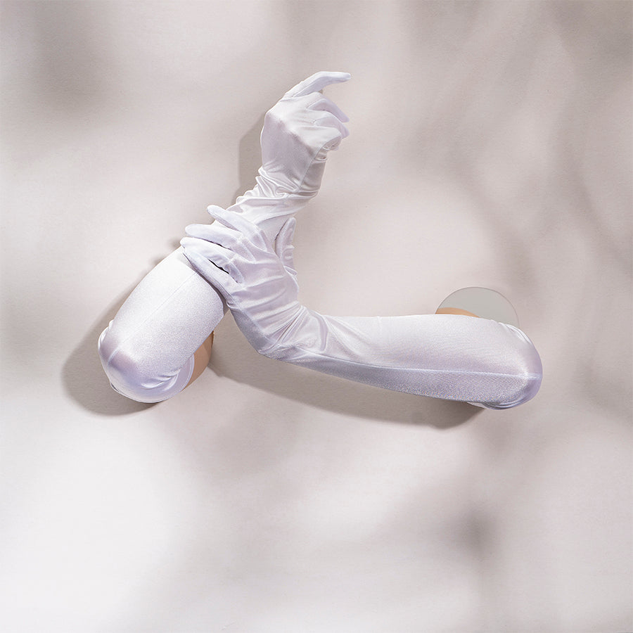 Guantes Moonlight  color Blanco