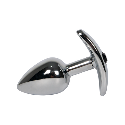 Plug Anal Safety Gema Negra Talla S