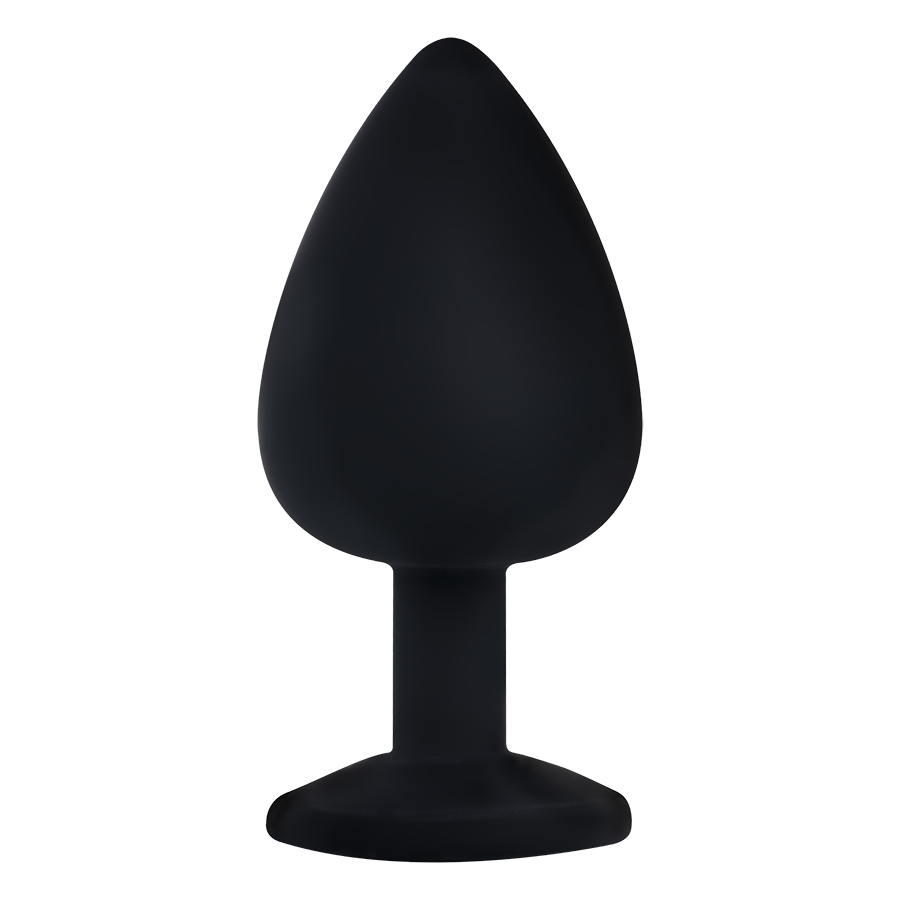 Plug Anal Squishy Gema Roja Talla L