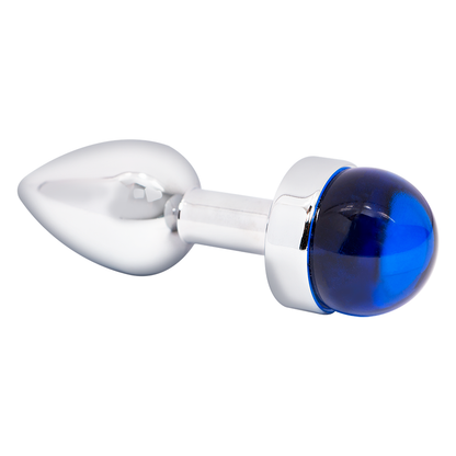 Plug Anal Ball Gema Azul Talla S