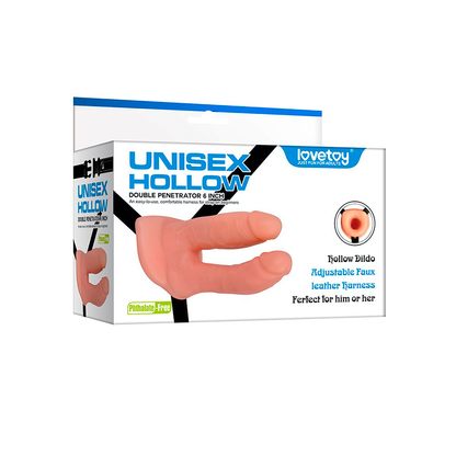 Dildo Double Unisex Hollow