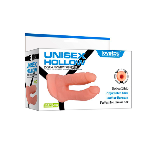 Dildo Double Unisex Hollow