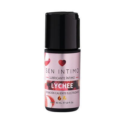 Lubricante Íntimo Lychee Sensación Caliente Electrizante x 30 ml by Sen Íntimo