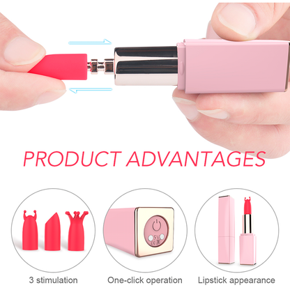 Mini Vibrador Labial Angel's Kiss