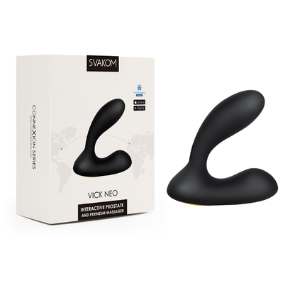 Estimulador de Próstata y Perineo Vick NEO Negro By Svakom