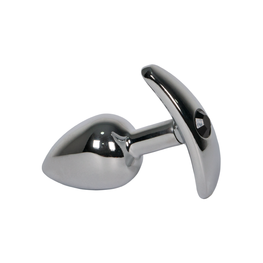 Plug Anal Safety Gema Negra Talla S