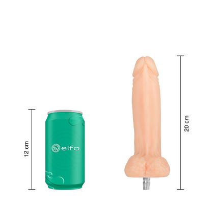 Dildo Rafael Flesh Compatible Con Lovense Machine