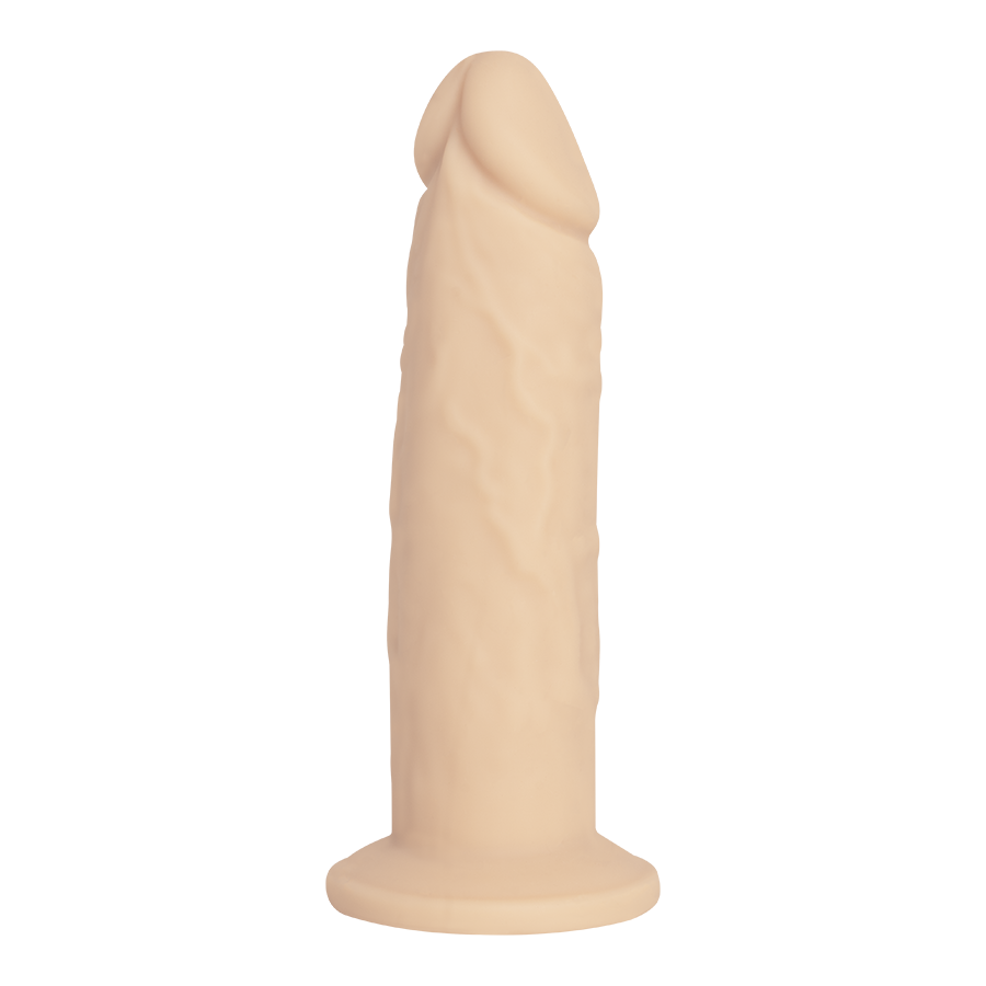 Premium Silicone Realistic Medio Torso de Dildo Intercambiable Caramel