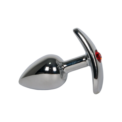 Plug Anal Safety Gema Roja Talla S