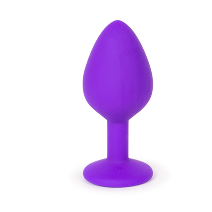 Plug Anal Squishy Gema Cristal Talla M