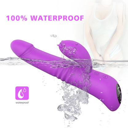 Vibrador Doble Estimulación Kaya Purple