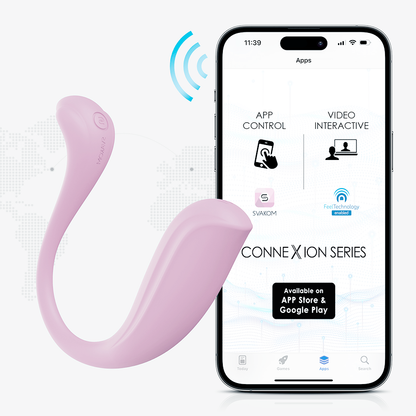 Estimulador Punto G Phoenix NEO 2 Lila Pastel Controlado por APP Global By Svakom
