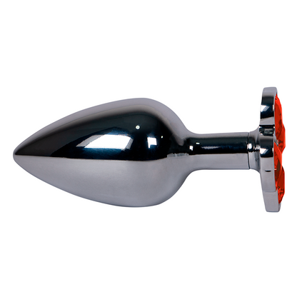 Plug Anal Trébol Gema Roja Talla L