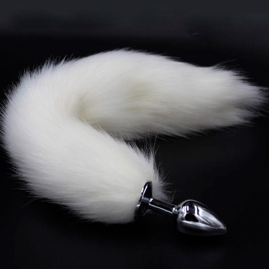 Plug Anal Fox Blanco
