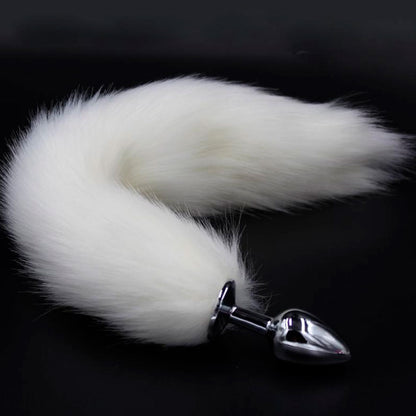 Plug Anal Fox Blanco