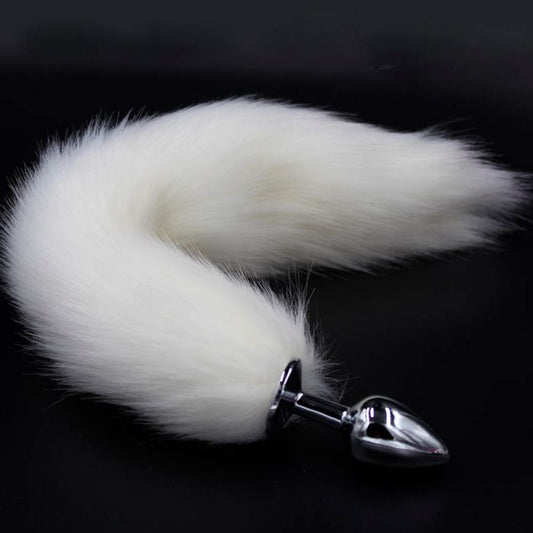 Plug Anal Fox Blanco