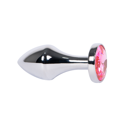 Plug Anal Long Gema Rosa