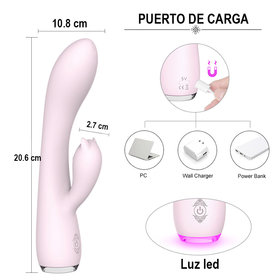 Vibrador Doble Estimulación Fanny