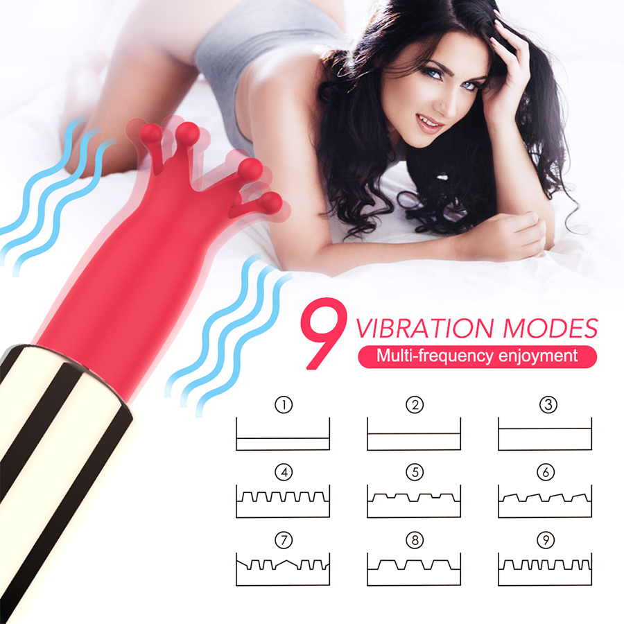 Mini Vibrador Labial Angel's Kiss