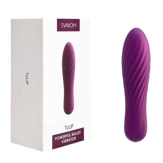 Bala Vibradora Tulip Violeta By Svakom