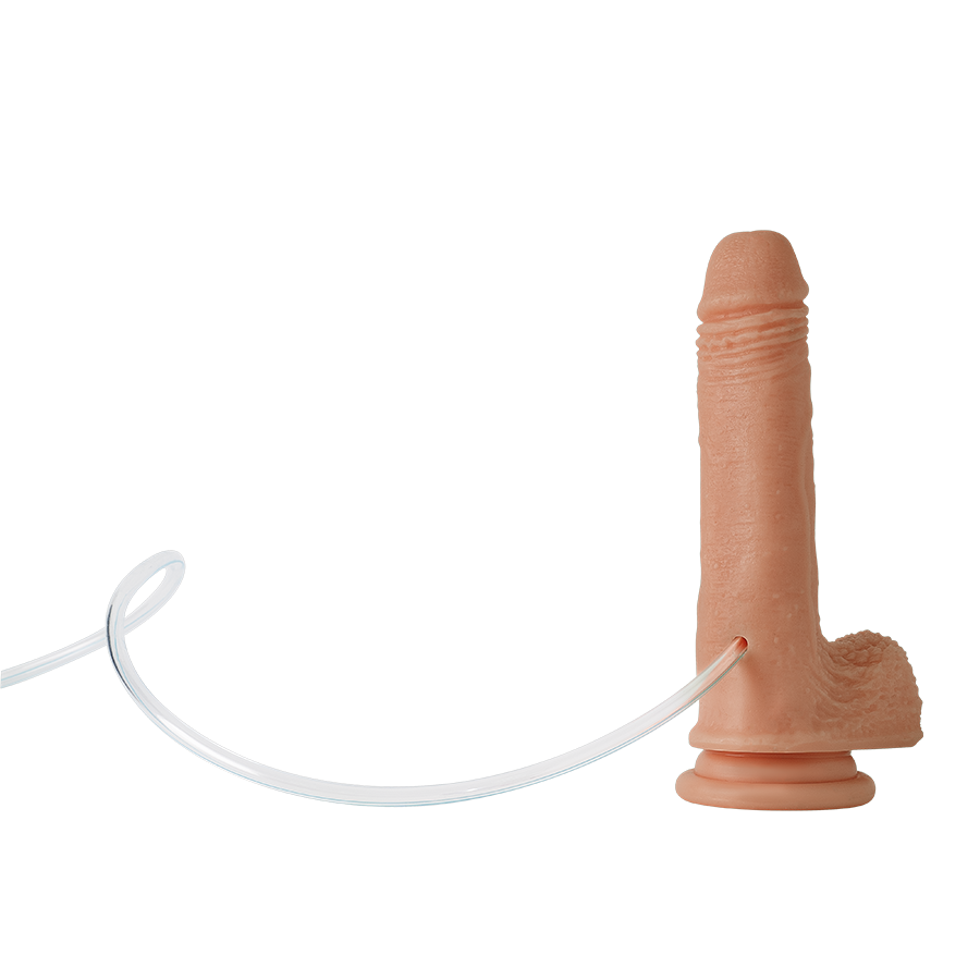 Dildo Uriel Caramelo Eyaculador