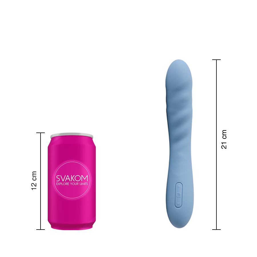 Vibrador para Punto G Ava NEO Azul Controlado por APP Global By Svakom