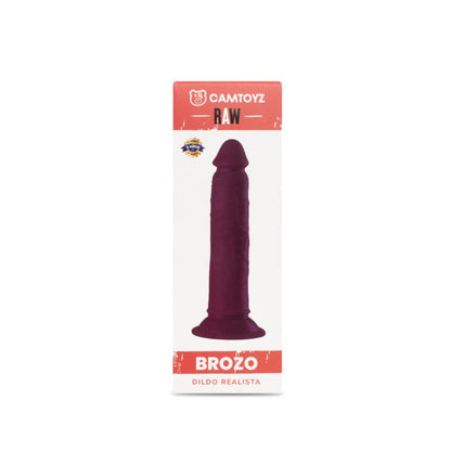 Dildo Realista Brozo Rosado 19 cm