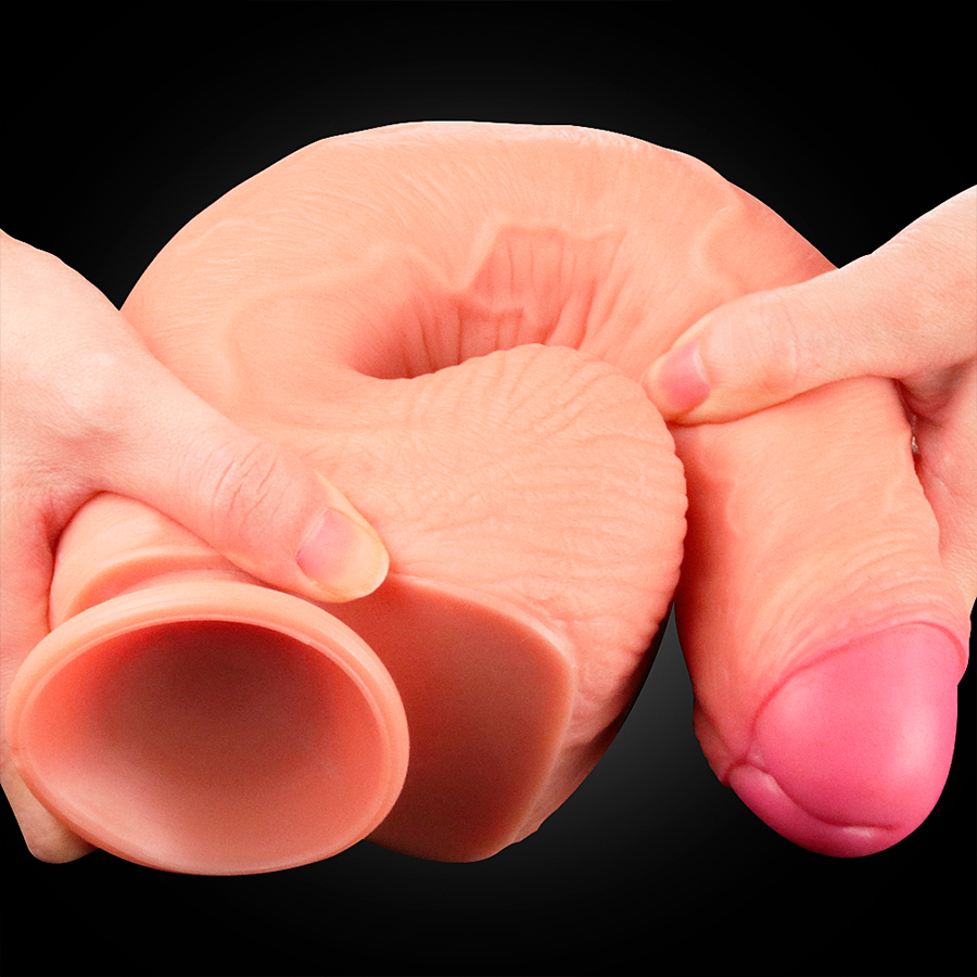 Dildo Silicone 11" Dual Layer Cock