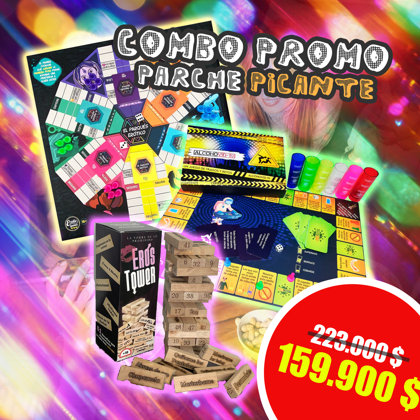 Combo Parche Picante 🔥