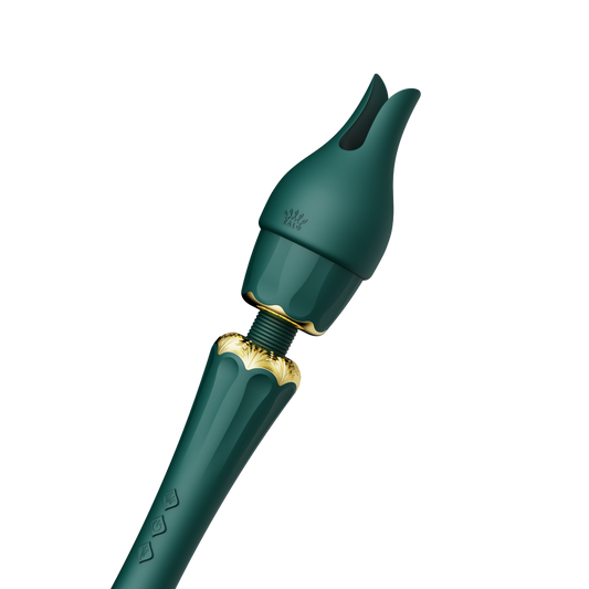 Vibrador de Lujo Kyro Turquoise Green