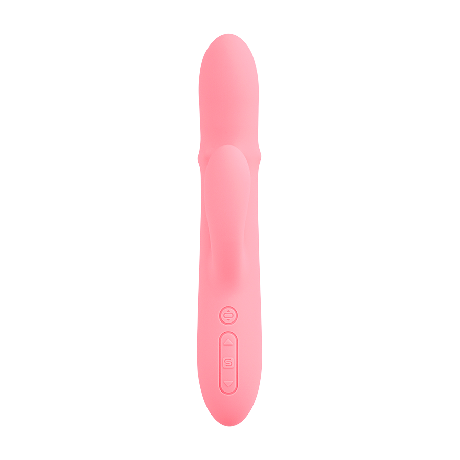 Vibrador Dobe Estimulación Mora NEO Peach Pink Controlado por APP Global By Svakom