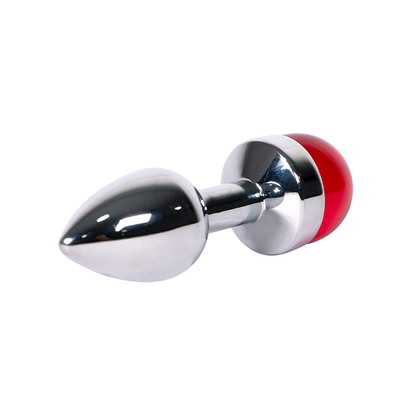 Plug Anal Ball Gema Roja