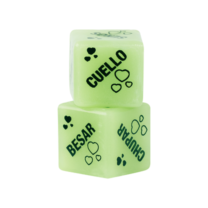 DADOS ERÓTICOS LUMINOSOS X 2