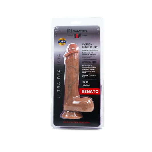 Camtoyz Dildo ultra realista Renato 19 cm