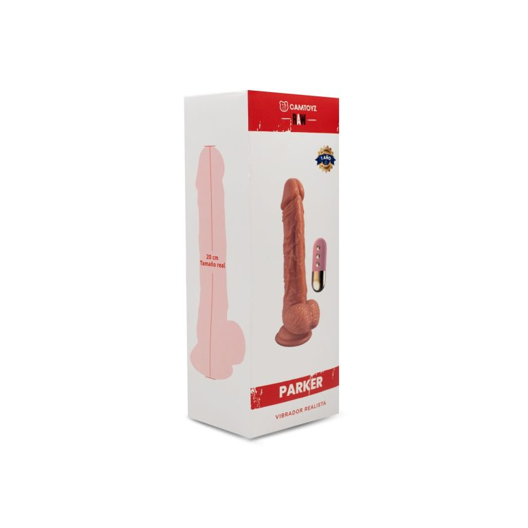 Camtoyz Vibrador realista Parker 20 cm