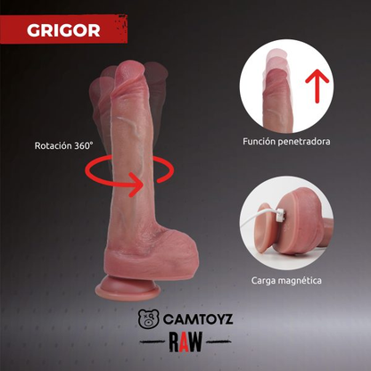 Dildo Ultrarealista Con App Grigor