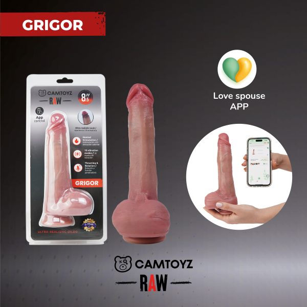 Dildo Ultrarealista Con App Grigor