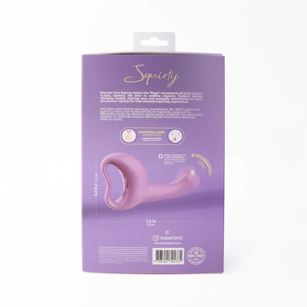 Camtoyz Vibrador y Estimulador Squirty