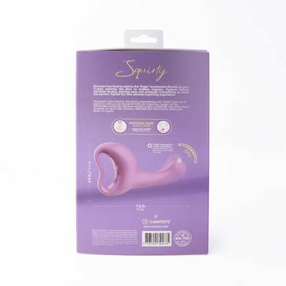 Camtoyz Vibrador y Estimulador Squirty