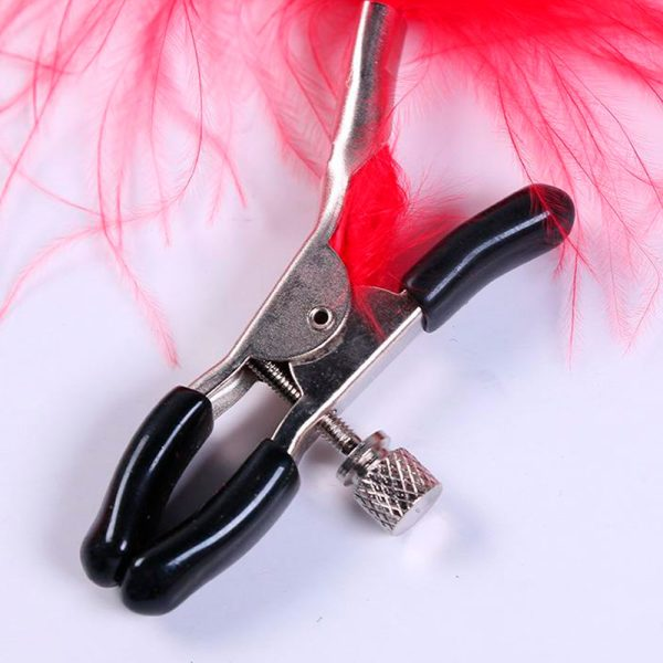 Pezonera pompon rojo